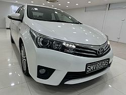 Toyota Corolla Altis 1.6L CVT Elegance LED Keyless White 2015